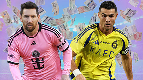 Top 10 cầu thủ giàu nhất thế giới: Messi lại thua xa Ronaldo