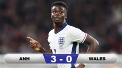 Kết quả Anh 3-0 Xứ Wales: Tam Sư thắng dễ
