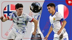 Nhận định bóng đá U20 Na Uy vs U20 Pháp, 06h00 ngày 13/10: 'Gà trống' sẽ thắng nhưng không dễ