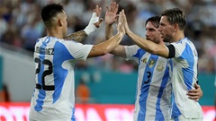 Argentina thắng nhẹ trong ngày vắng Messi