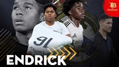 Những tháng ngày 'ngục tù' bao giờ mới kết thúc với Endrick tại Real Madrid?