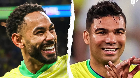 Casemiro và Cunha cùng kiến tạo trong chiến thắng của Brazil