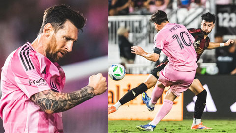 VIDEO Messi lập cú đúp bàn thắng và 1 đường kiến tạo vào lưới Atlanta