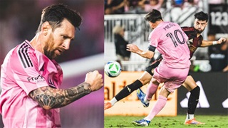 VIDEO Messi lập cú đúp bàn thắng và 1 đường kiến tạo vào lưới Atlanta