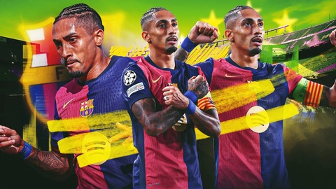 Chìa khóa hồi sinh của Barca là Raphinha, chứ không phải Lamine Yamal