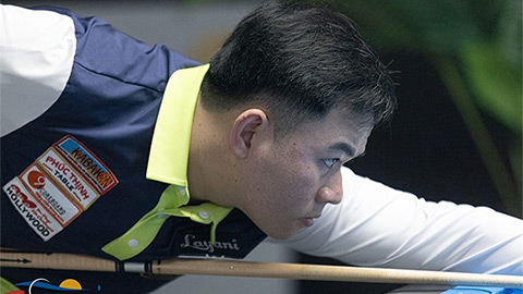 Bao Phương Vinh tăng 4 bậc trên BXH nhờ lọt top 4 bi-a World Cup