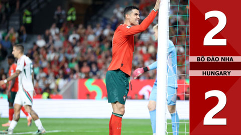 VIDEO bàn thắng Bồ Đào Nha vs Hungary: 2-2 (Vòng loại World Cup 2026)