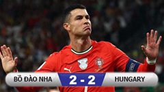 Kết quả Bồ Đào Nha 2-2 Hungary: Szoboszlai phá hỏng ngày vui của Ronaldo