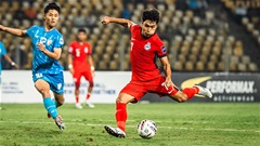 Kết quả Ấn Độ 1-2 Singapore: Song Uiyoung lập cú đúp, Singapore hạ gục Ấn Độ 