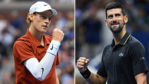 Sinner hủy diệt Tsitsipas tứ kết giải Six Kings Slam, so tài Djokovic hấp dẫn