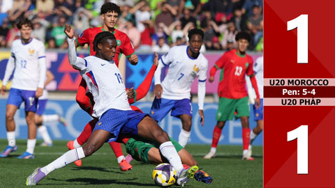 VIDEO U20 Morocco vs U20 Pháp: 1-1, Pen: 5-4 (Bán kết U20 World Cup 2025)