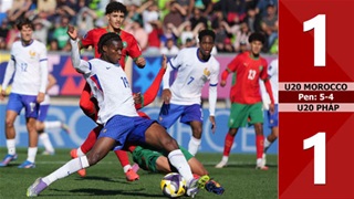 VIDEO U20 Morocco vs U20 Pháp: 1-1, Pen: 5-4 (Bán kết U20 World Cup 2025)