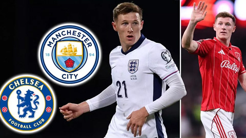 Chelsea và Man City đại chiến 75 triệu bảng vì Elliot Anderson