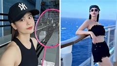 Mỹ nhân màn bạc Trương Quỳnh Anh chọn thể thao để giữ dáng và cân bằng cuộc sống