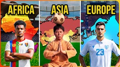 Ấn Độ, Venezuela và những ĐTQG tệ nhất ở từng châu lục