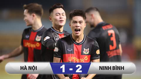 Kết quả Hà Nội 1-2 Ninh Bình: Hoàng Hên, Kewell ra mắt chưa thành công