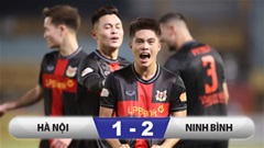 Kết quả Hà Nội 1-2 Ninh Bình: Hoàng Hên, Kewell ra mắt chưa thành công