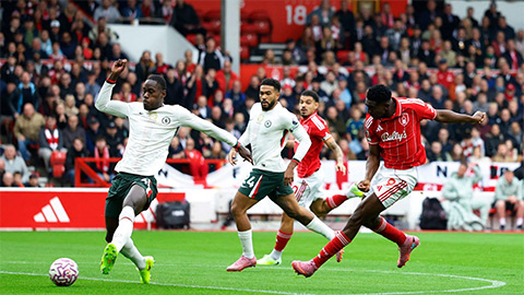 Trực tiếp Nottingham 0-0 Chelsea: The Blues suýt phải nhận bàn thua