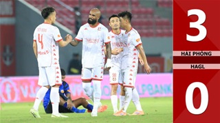VIDEO bàn thắng Hải Phòng vs HAGL: 3-0 (Vòng 7 V.League 2025/26)