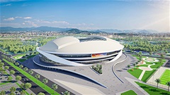 Khởi công xây dựng SVĐ hiện đại nhất Việt Nam, đủ tiêu chuẩn tổ chức World Cup