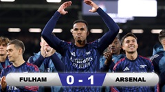 Kết quả Fulham 0-1 Arsenal: Chiến thắng nhờ Trossard