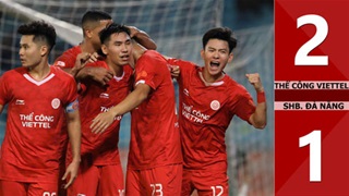 VIDEO bàn thắng Thể Công Viettel vs SHB Đà Nẵng: 2-1 (Vòng 7 V.League 2025/26)