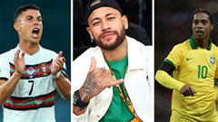 5 cầu thủ chạy cánh trái vĩ đại nhất lịch sử: Ronaldo số 1