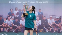 Á hậu Tú Anh khoe chân dài miên man, nhan sắc vạn người mê trên sân pickleball