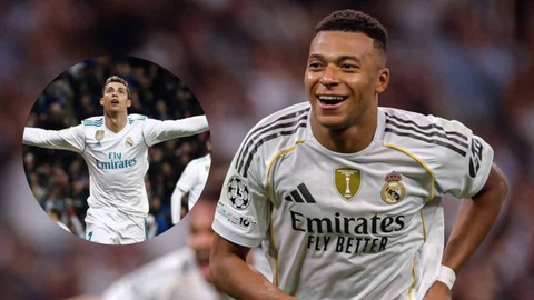 Kylian Mbappe xuất sắc hơn Cristiano Ronaldo?