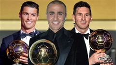 Cannavaro giữ kỷ lục Quả Bóng Vàng mà Ronaldo và Messi không bao giờ có được