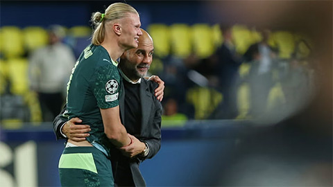 Guardiola 'thở phào' khi Man City bớt dựa giẫm vào Haaland 