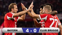 Kết quả Bayern 4-0 Club Brugge: Hùm xám tiếp tục đà thăng hoa