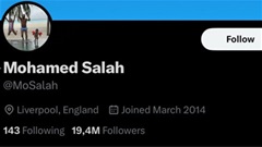 Mohamed Salah bất ngờ xóa thông tin về Liverpool trên mạng xã hội
