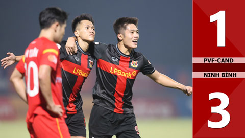 VIDEO bàn thắng PVF-CAND vs Ninh Bình: 1-3 (Vòng 8 V.League 2025/26)