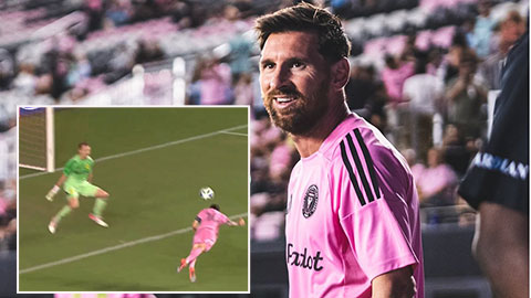 VIDEO Messi bay người lắc đầu ghi bàn đẹp mắt vào lưới Nashville