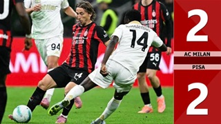 VIDEO bàn thắng AC Milan vs Pisa: 2-2 (Vòng 8 Serie A 2025/26)