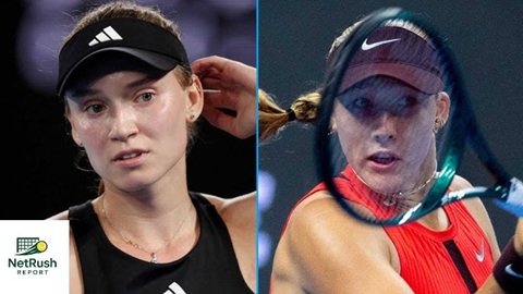 'Tiểu Sharapova' Andreeva trượt visa, mỹ nhân Rybakina giành suất dự WTA Finals