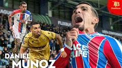 Vì sao Daniel Munoz là hậu vệ xuất sắc nhất Premier League!