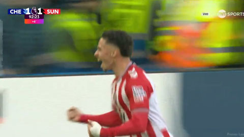 Tường thuật Chelsea 1-2 Sunderland