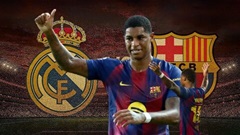 Marcus Rashford và màn 'debut kép' ở El Clasico