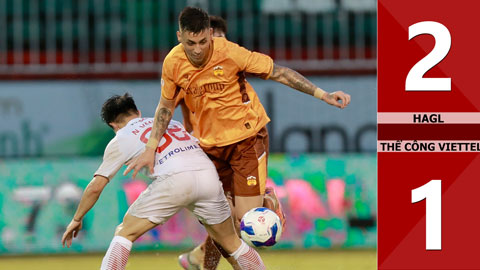 VIDEO bàn thắng HAGL vs Thể Công Viettel: 2-1 (Vòng 8 V.League 2025/26)