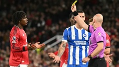 Vì sao Patrick Dorgu không bị đuổi ở trận MU thắng Brighton?
