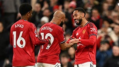 Trực tiếp MU 3-0 Brighton: Dorgu và Mainoo vào sân