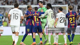 VIDEO Lamine Yamal cãi nhau cực gắt và định lao vào ăn thua với các cầu thủ Real Madrid
