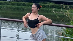 Mỹ nhân Sài thành Trần Kim Hà khiến fan thẫn thờ