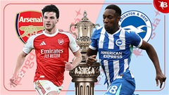 Nhận định bóng đá Arsenal vs Brighton, 02h45 ngày 30/10: Pháo thủ vào tứ kết