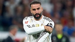Real Madrid mất Dani Carvajal 3 tháng