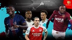 Hậu vệ trái chồng biên, vũ khí thời thượng trong bóng đá hiện đại