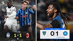 Vòng 9 Serie A: Napoli thắng nhẹ giữ ngôi đầu, Milan bị cầm hoà đáng tiếc
