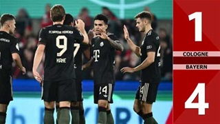 VIDEO bàn thắng Cologne vs Bayern: 1-4 (Vòng 2 Cúp Quốc gia Đức 2025/26)